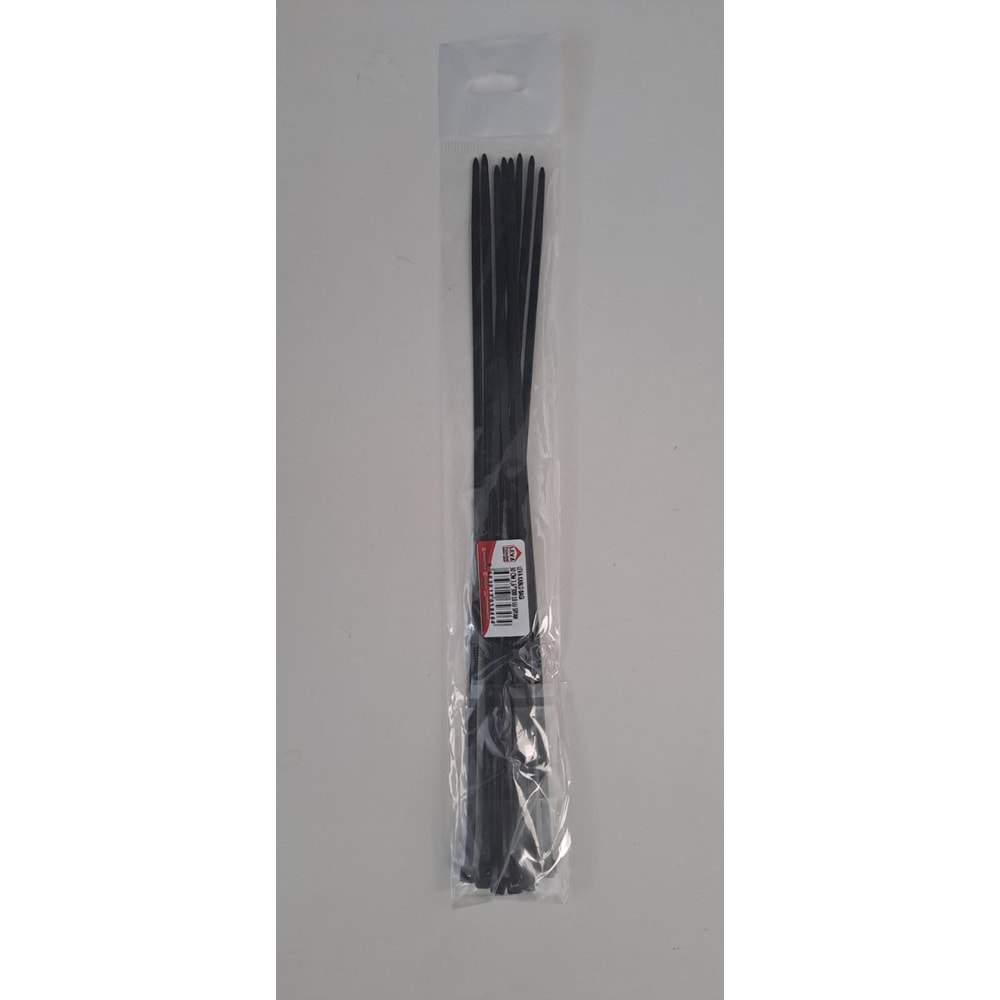 LEVA KABLO BAĞI 30 CM ( 3,6 x 300 ) 10 LU PAKET - SİYAH