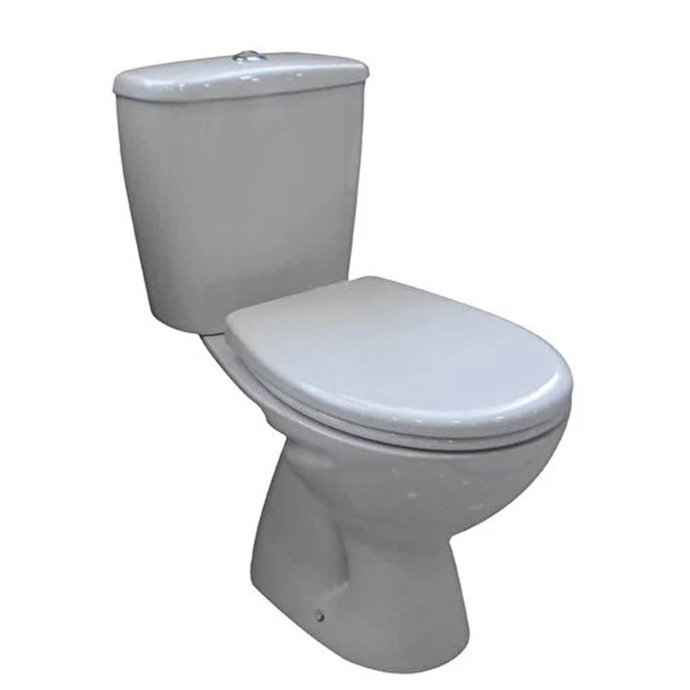 VİTRA NORM 121 KLOZET + REZERVUAR - ALTTAN ÇIKIŞLI BEYAZ ( STANDART KAPAK + İÇ TAKIM DAHİL )
