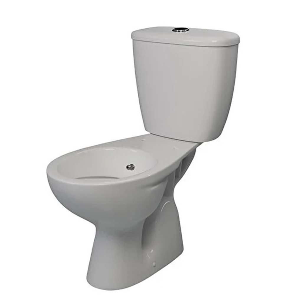 VİTRA NORM 121 KLOZET + REZERVUAR - ALTTAN ÇIKIŞLI BEYAZ ( STANDART KAPAK + İÇ TAKIM DAHİL )