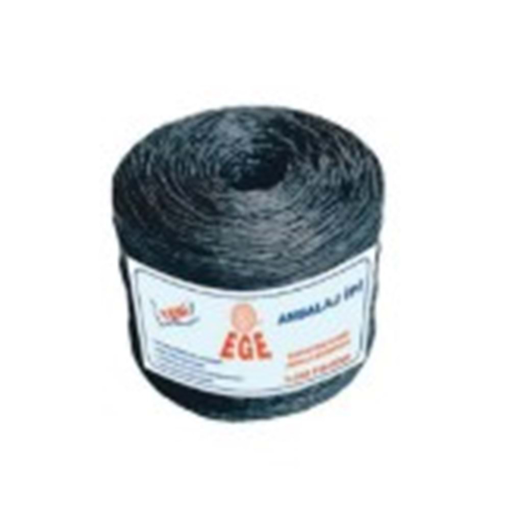 EGE AMBALAJ İPİ SİYAH ( 1 Kg )