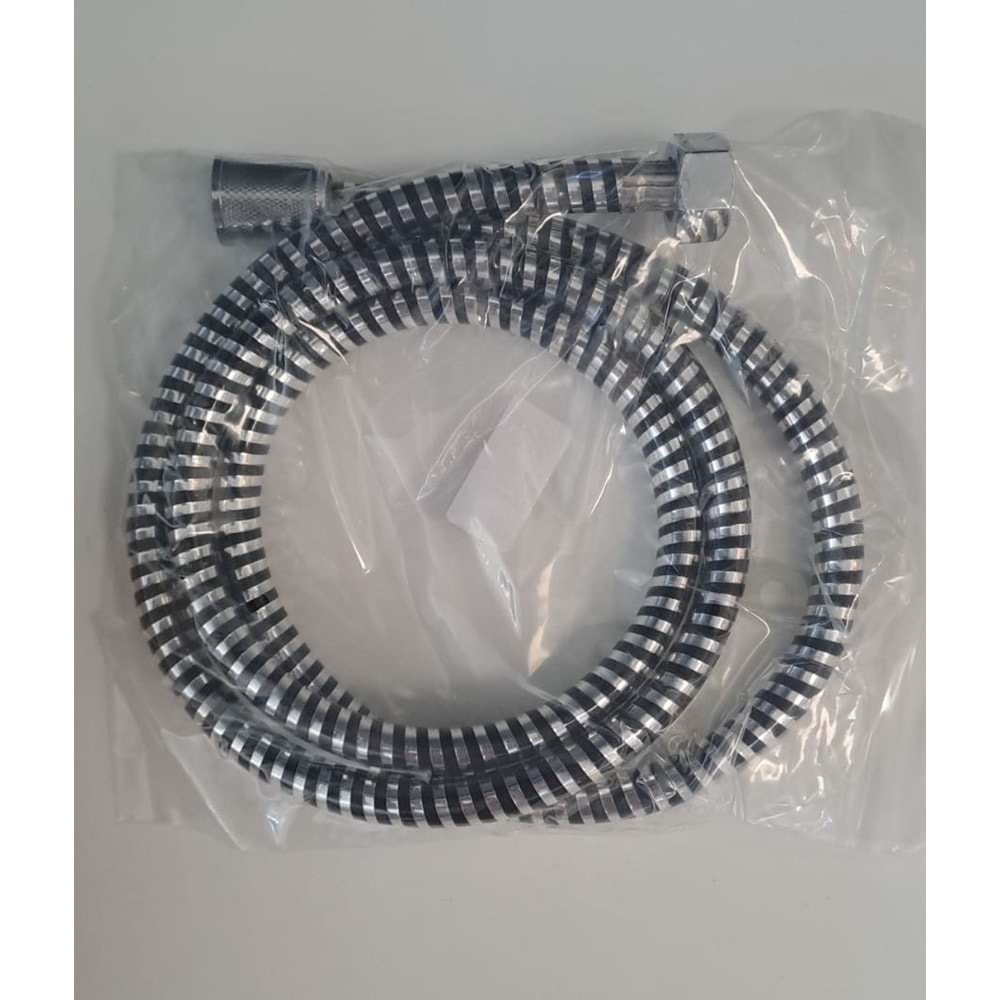 PLASTİK DUŞ HORTUMU RENKLİ HALKALI 1/2-1/2