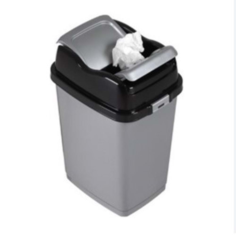 DÜNYA ÇÖP KOVASI GİRDAP 10 lt EASY (09712) ( 189mm x 243mm x 338mm )