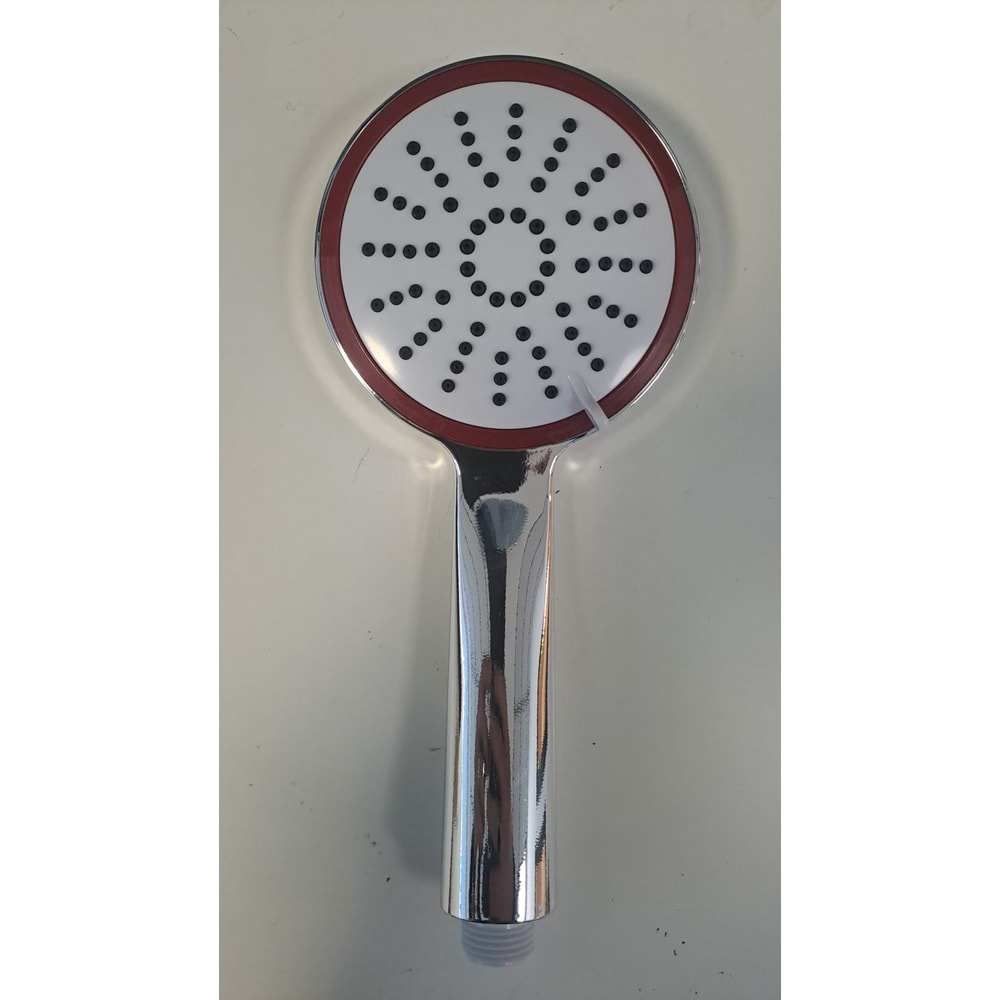 TEK DUŞ BAŞLIK UZAY - KIRMIZI ŞERİTLİ