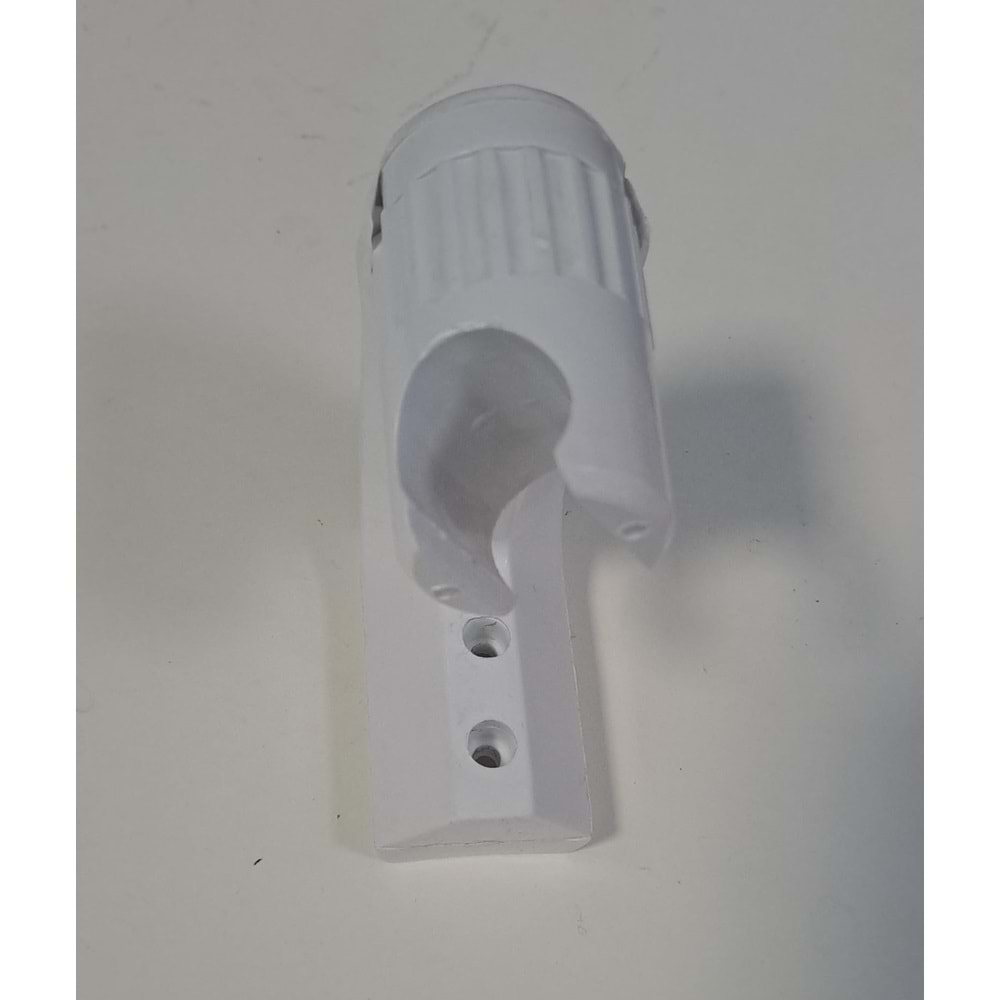 DUŞ MAFSALI - PLASTİK HAREKETLİ ÇIT ÇITLI BEYAZ L TİPİ