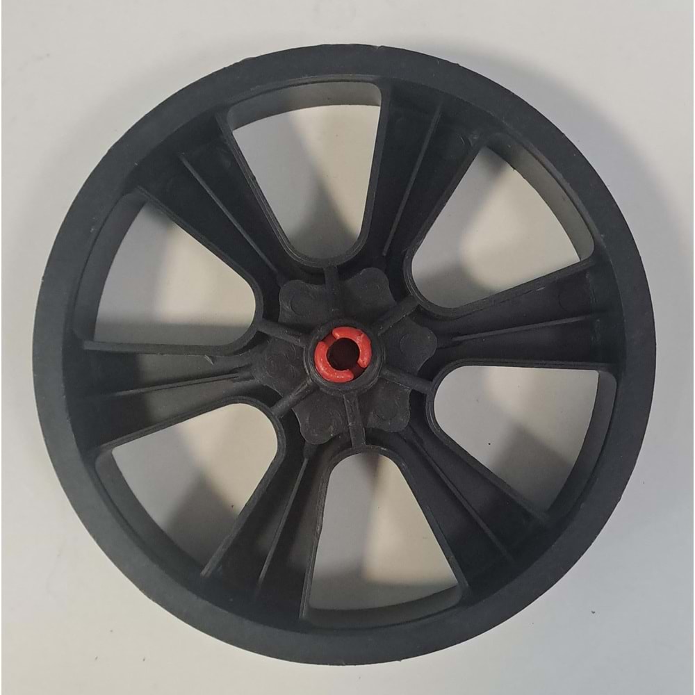 LEVA PAZAR ARABASI TEKERİ BRANDALI PLASTİK ( 1 ADET FİYATIDIR )