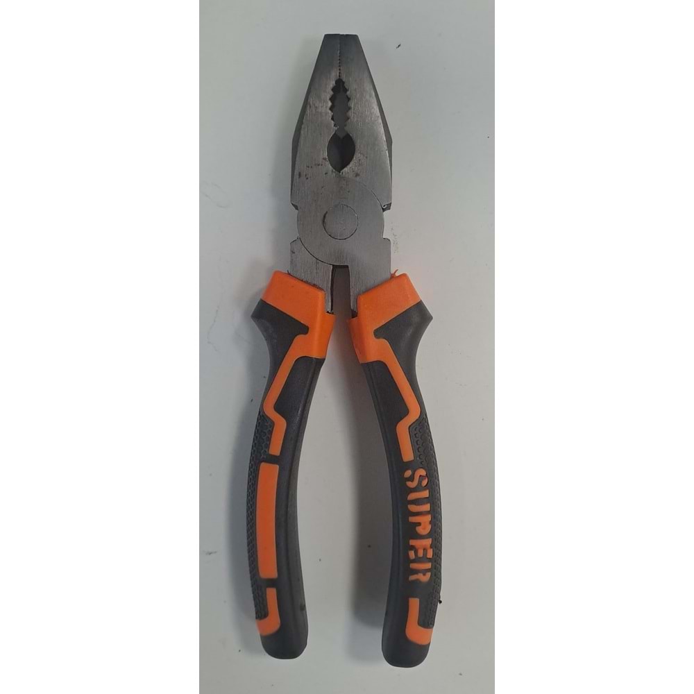 SÜPER PENSE 180 mm 7 NO TURUNCU - SİYAH