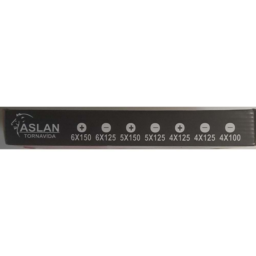 ASLAN 7 Lİ TORNAVİDA SETİ 7 PARÇA ( KONTROL KALEMLİ )