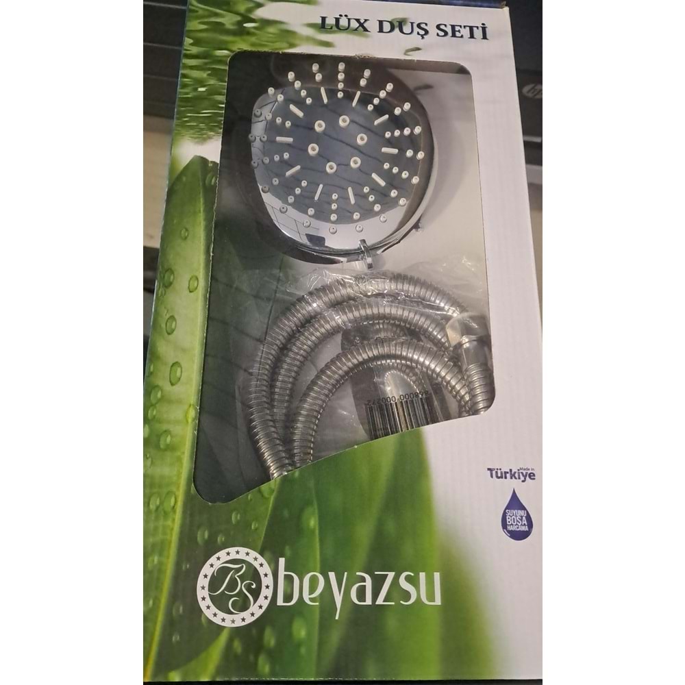 BEYAZSU MAFSALLI LÜX DUŞ SETİ - DUŞ TAKIMI - LİMA - KUTU AMBALAJ
