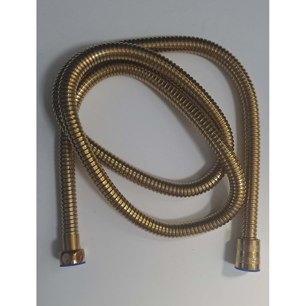SPİRAL DUŞ HORTUMU 150 cm - GOLD ( ALTIN ) - EKONOMİK ÜRÜNDÜR
