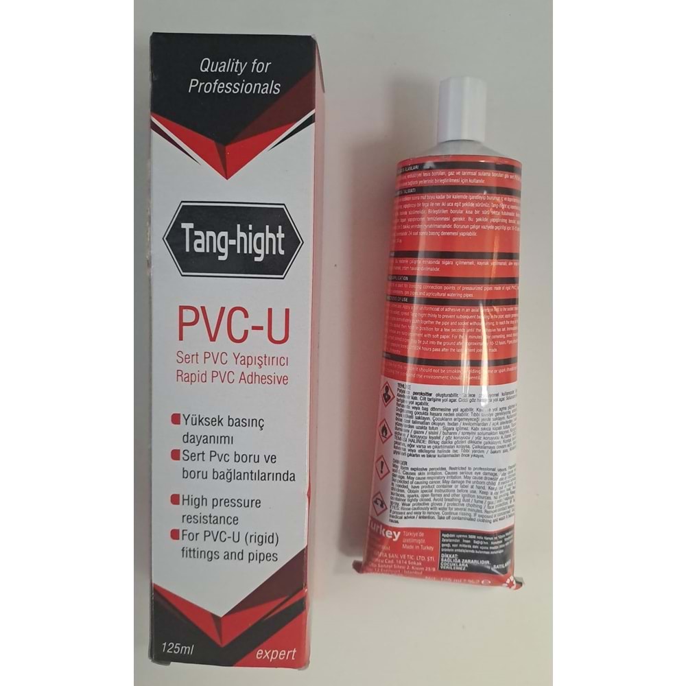TANG-HİGHT PVC-U SERT PVC YAPIŞTIRICI - 125ml ( TANGİT )
