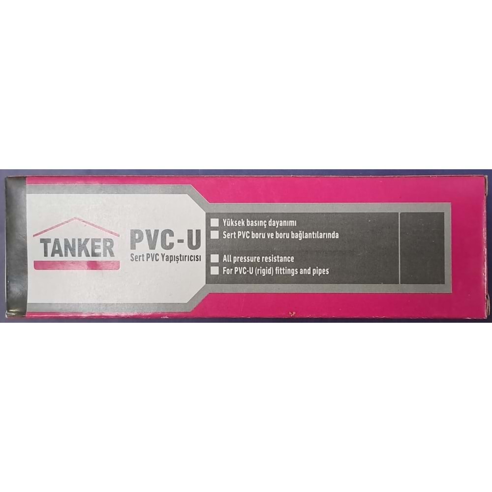 TANKER PVC-U SERT PVC YAPIŞTIRICI - 50 ml ( TANGİT )