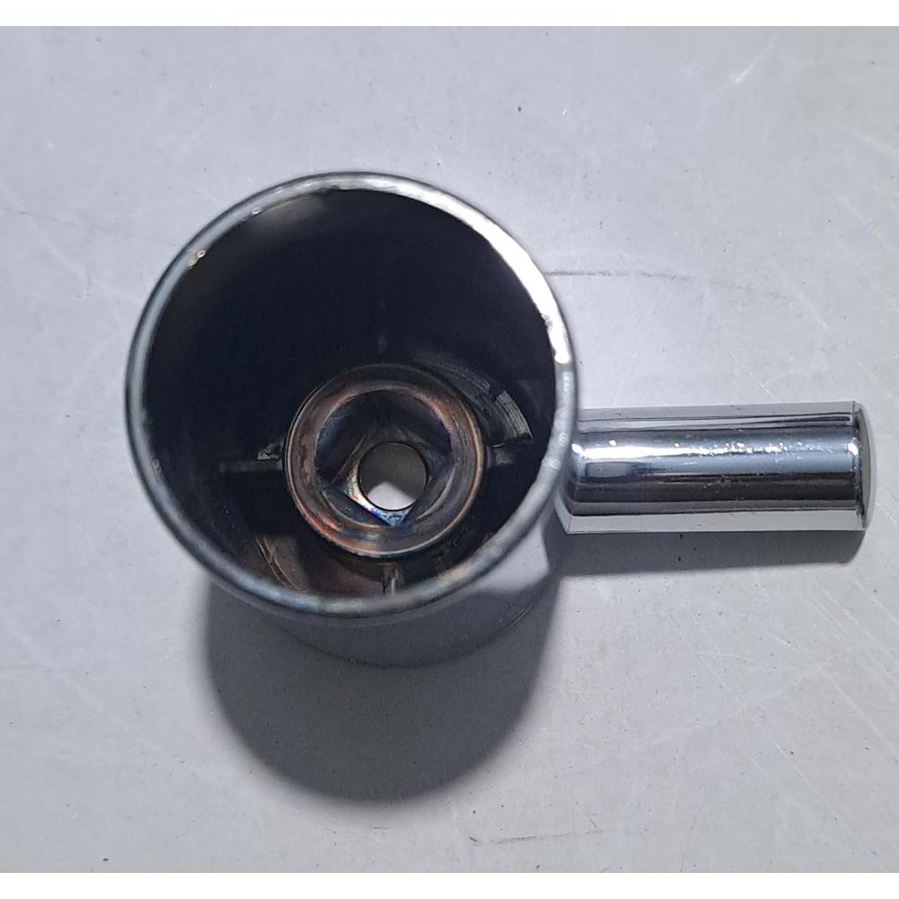 EKONOMİK SERİ - KARE YUVALI - ÇUBUK KOL TAHARAT VOLAN - PLASTİK KROM KAPLAMA ( ÇAP : 23 mm )