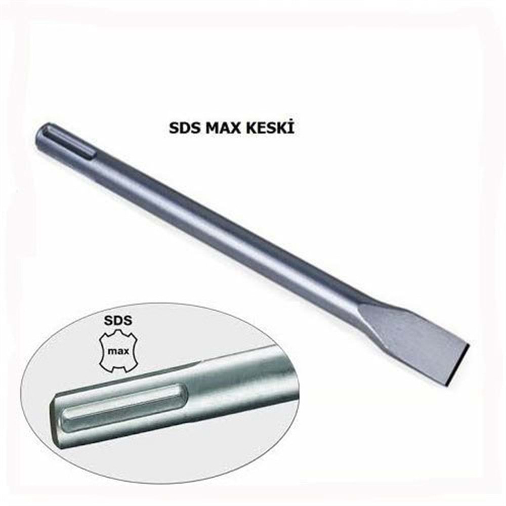 18 x 400 x 25mm SDS MAX KIRICI MAKİNE İÇİN KESKİ