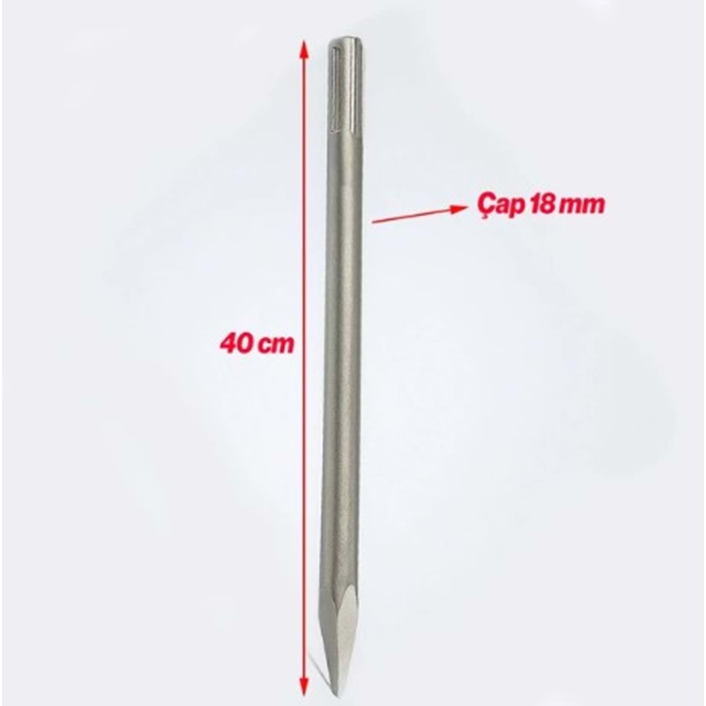 18 x 400 mm SDS MAX KIRICI MAKİNE İÇİN MURÇ