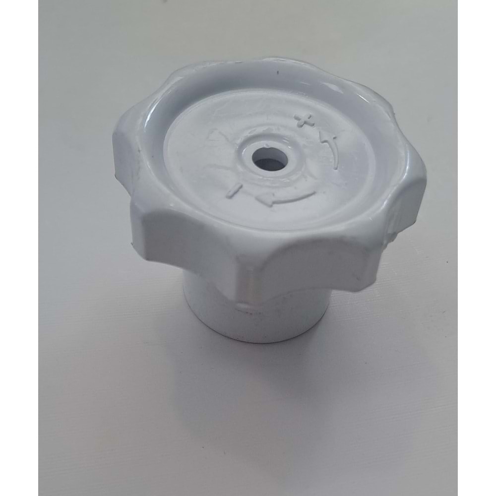 EKONOMİK SERİ - KARE YUVALI - ÇİÇEK TAHARAT VOLAN - PLASTİK BEYAZ
