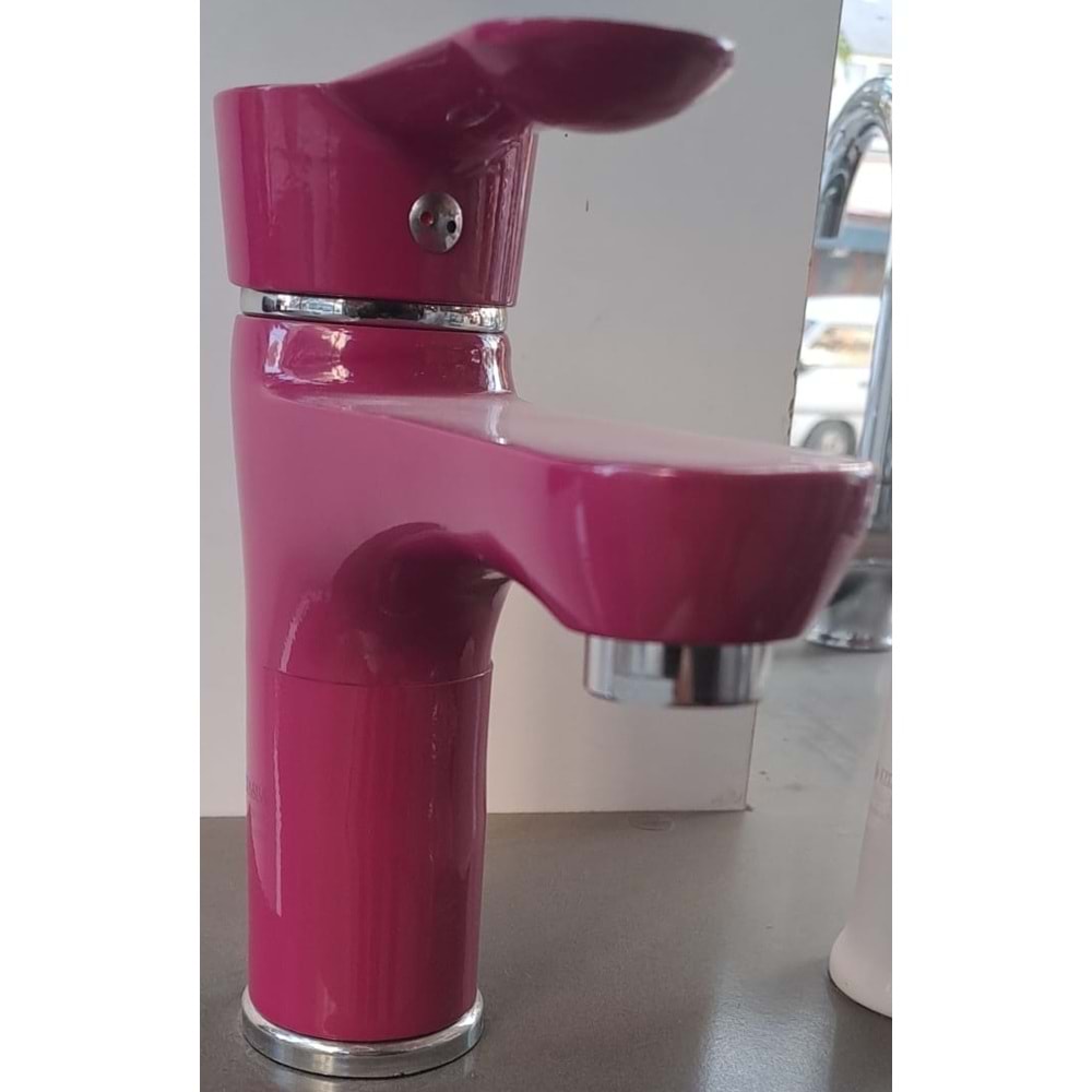 KERASUS SPACE SERİSİ - MİX LAVABO BATARYASI 40Ø MOR