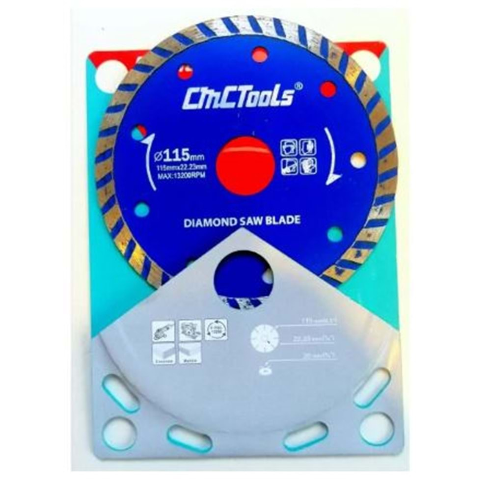 CMC TOOLS ELMAS TESTERE CMC6040 - GRANİT KESİCİ - MERMER KESİCİ 115 LİK