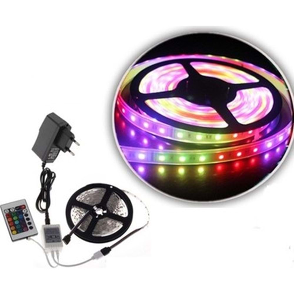 WİNBOSS RGB ŞERİT LED ANİMASYONLU KUMANDALI 5metre WN-1161