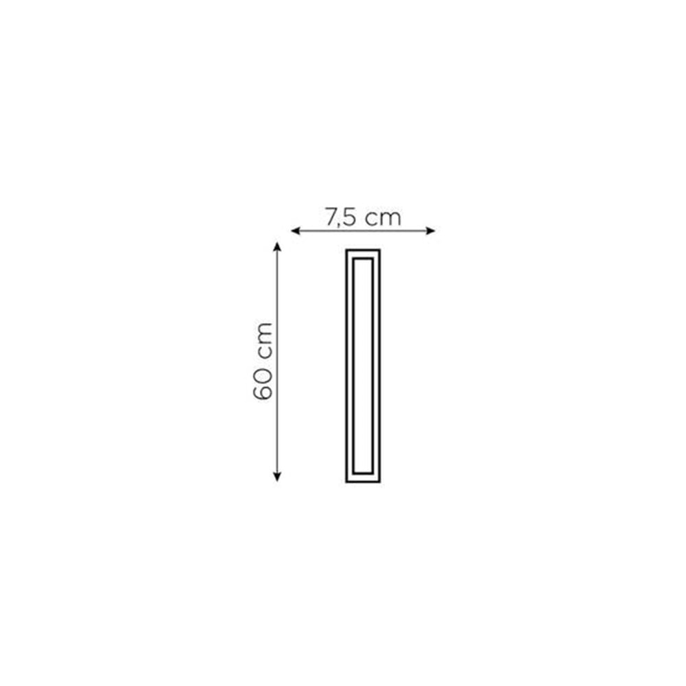 ZMR LED BANT ARMATÜR YATAY 18W 60CM BEYAZ IŞIK 1440LM