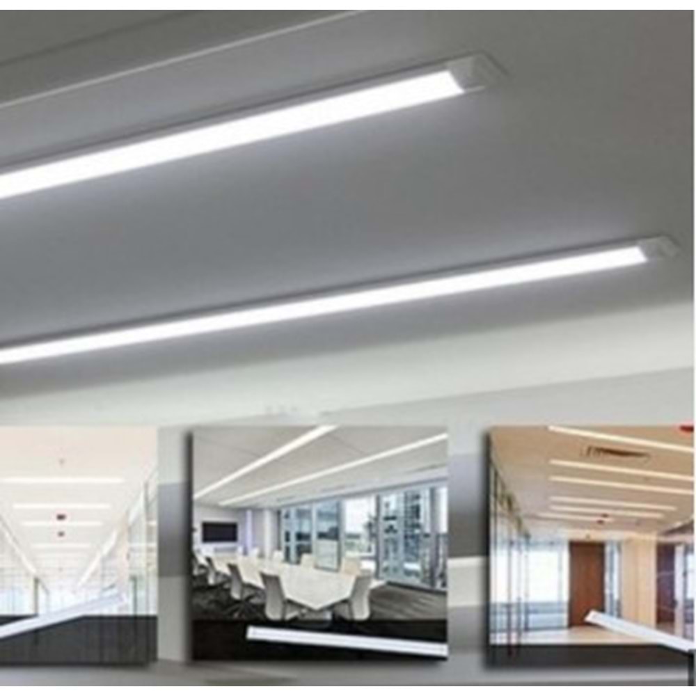 ZMR LED BANT ARMATÜR YATAY 40W 120CM BEYAZ IŞIK 3200LM