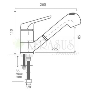 KERASUS TURKUAZ SERİSİ - MEGA MİX SPİRALLİ EVYE BATARYASI