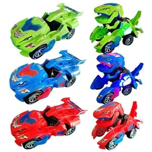 DEFORM DINOSAUR PİLLİ IŞIKLI ARABA HG-788