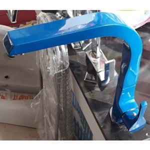 KERASUS SUN SERİSİ - MİX KUĞU EVYE BATARYASI 35Ø MAVİ
