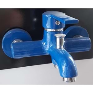KERASUS RUBY SERİSİ - MİX BANYO BATARYASI ( R03 MAVİ ) 35Ø