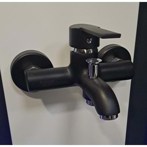 KERASUS RUBY SERİSİ - MİX BANYO BATARYASI ( R03 SİYAH ) 35Ø