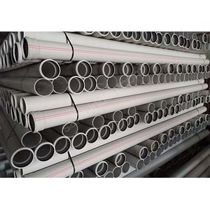 110X3000mm 3,2 PVC-U BORU - B TİPİ ( KALDE )