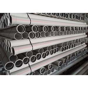 200X3000mm 3,2 PVC PİS SU BORUSU ( KALDE )
