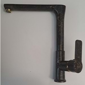 ATLANTE MONDO DÖKÜM EVYE BATARYASI SİYAH - MERMER