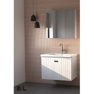 HİLTON BANYO DOLABI - EKO LAKE 80 BEYAZ