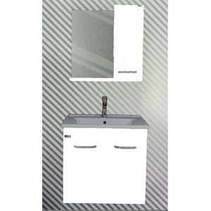 HİLTON BANYO DOLABI - RİO 60 BEYAZ