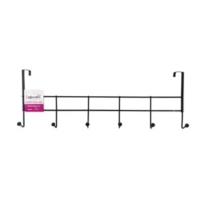 BAL 6 LI DİNAMİK PANEL KAPI ARKASI ASKISI BOYALI SİYAH