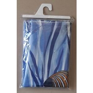 BANYO PERDESİ ÇİFT KANAT ( 90cm + 90cm ) x 200cm ( STOĞUMUZDAKİ RENKLERDEN GÖNDERİLECEKTİR )
