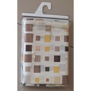 BANYO PERDESİ ÇİFT KANAT ( 90cm + 90cm ) x 200cm ( STOĞUMUZDAKİ RENKLERDEN GÖNDERİLECEKTİR )