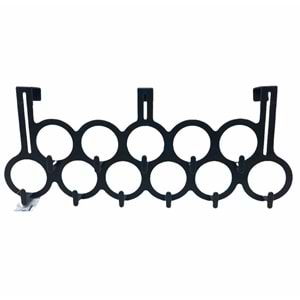 BARONESS 11 Lİ PLASTİK KAPI ARKASI ASKI SİYAH