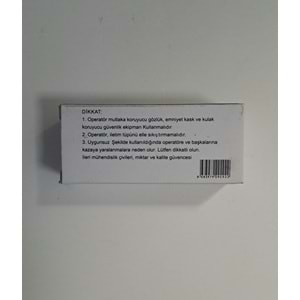BOSSRA MEKANİK ZIMBA TELİ ( 13/8 mm ) - 5/16İNÇ - 8 mm