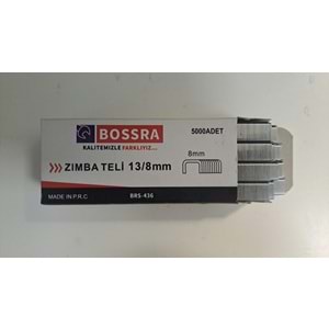 BOSSRA MEKANİK ZIMBA TELİ ( 13/8 mm ) - 5/16İNÇ - 8 mm