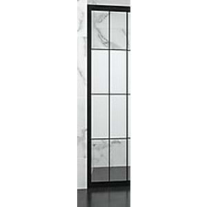 DUŞAKABİN 6mm CAM YAN PANEL 21-40 cm H:190cm - KAROLAJ DESENLİ CAM