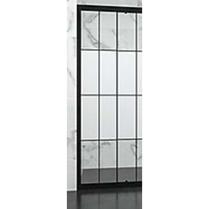 DUŞAKABİN 6mm CAM YAN PANEL 61-80 cm H:190cm - KAROLAJ DESENLİ CAM