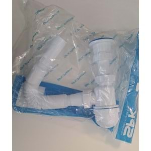 TASLI SİFON KÖRÜKLÜ Ø 32 LİK ÇIKIŞLI
