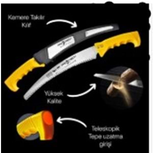 DMAX BUDAMA TESTERESİ SAP TAKMALI 330mm PLASTİK KILIFLI DMX-4225