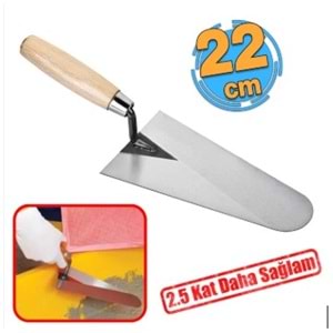 DUYAR 22 NO SIVA MALASI AHŞAP SAP ( DYR-293 )