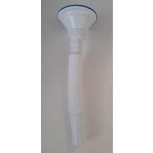 FATEX LÜX ÇÖP MAK KÖRÜKLÜ SİFON 110 / Ø 32 LİK ÇIKIŞLI - METAL BİLYALI ( F-104-15 )