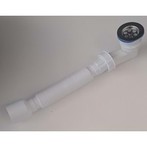 FATEX DUŞ TROBLENİ PİPO KÖRÜKLÜ Ø 50 LİK ÇIKIŞLI