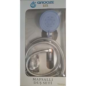 GROOZE MAFSALLI LÜX DUŞ SETİ - DUŞ TAKIMI - VEXOR - KUTU AMBALAJ