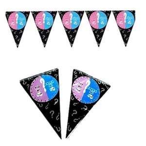 ÜÇKEN TEMALI FLAMA SÜSLER - KIZ MI OĞLAN MI