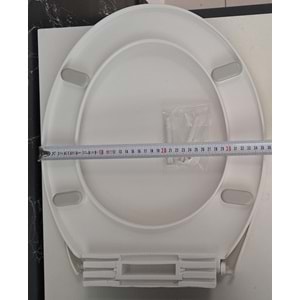 ELİTRA TREND YAVAŞ KAPANAN KLOZET KAPAĞI ALTTAN SIKMA ( THERMOPLAST )